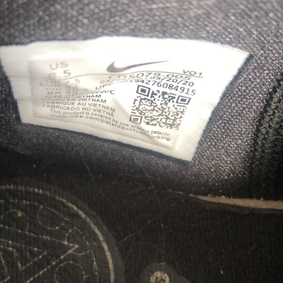 Black Nike PG 4 “Black metallic Dark Grey” - Picture 4 of 4